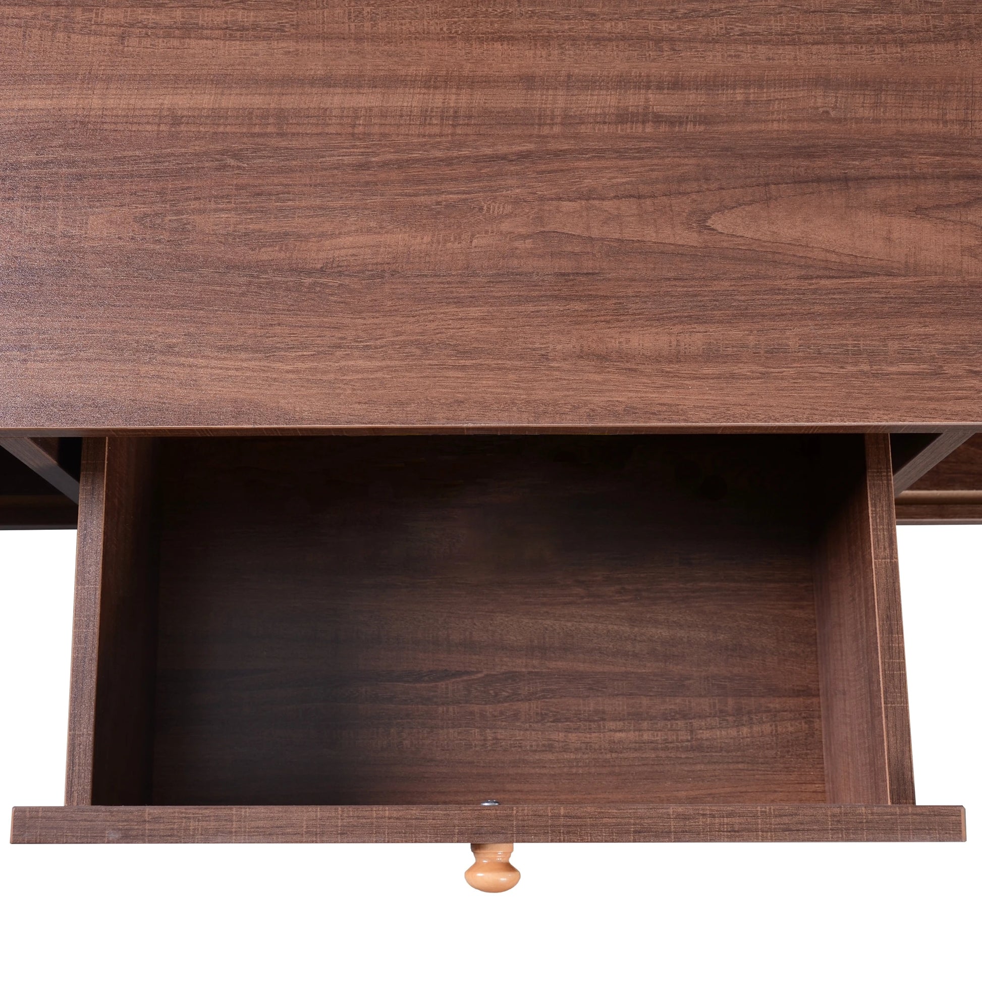 Table basse bois rectangulaire à coins rondes -