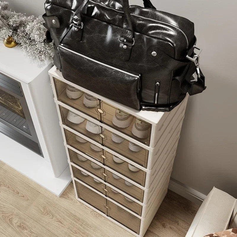 Meuble à chaussure anti poussière pour la maison -