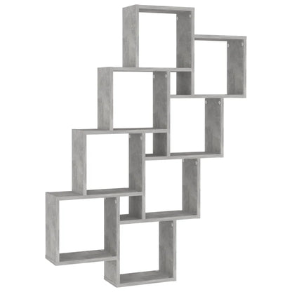 Grande étagère murale 90x15x119 cm - Gris