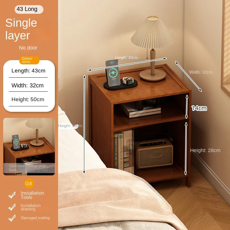 Table de nuit chambre classique - 1 pièce - E - 43cm