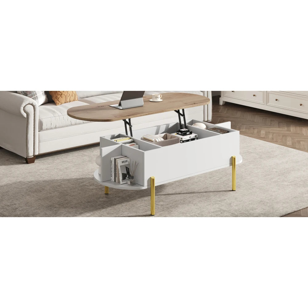 Table basse plateau relevable moderne -