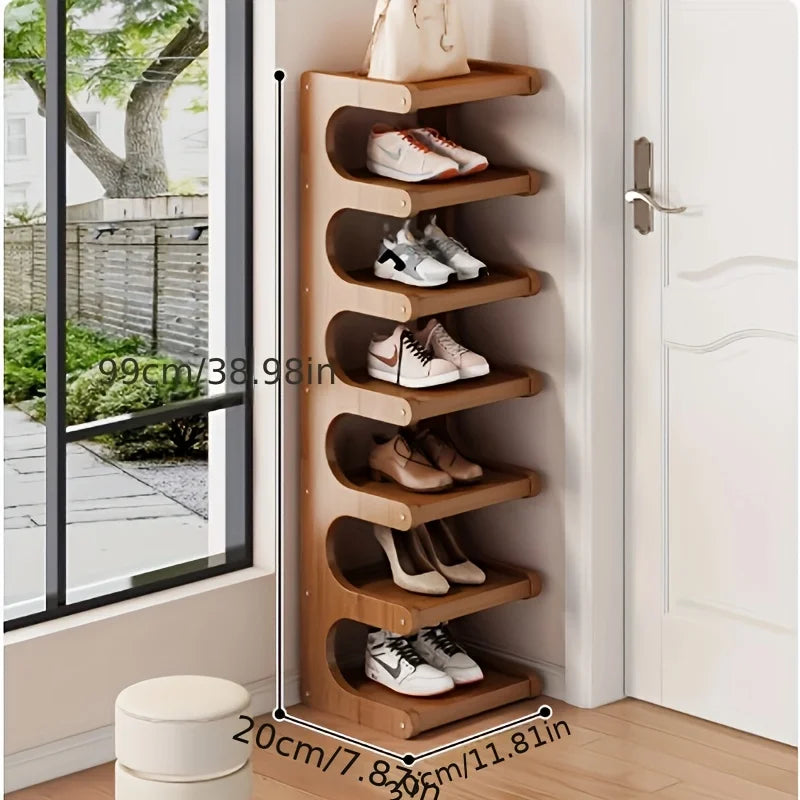 Petit Meuble à chaussure entrée - 7 couches