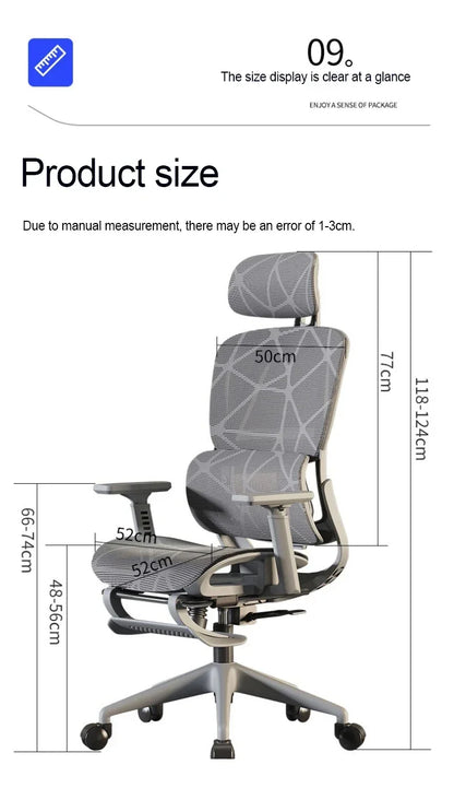 Chaise de bureau haute réglable -