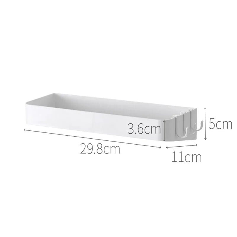 Étagère blanche pour douche - 1pcs