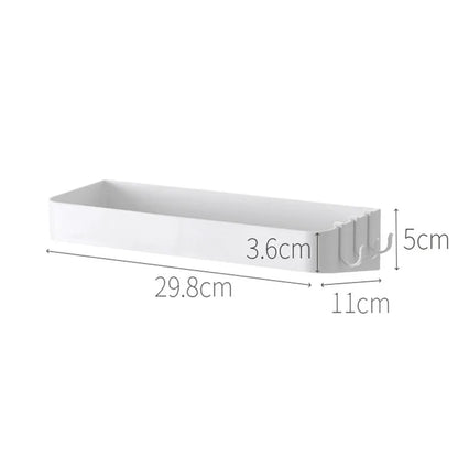 Étagère blanche pour douche - 1pcs
