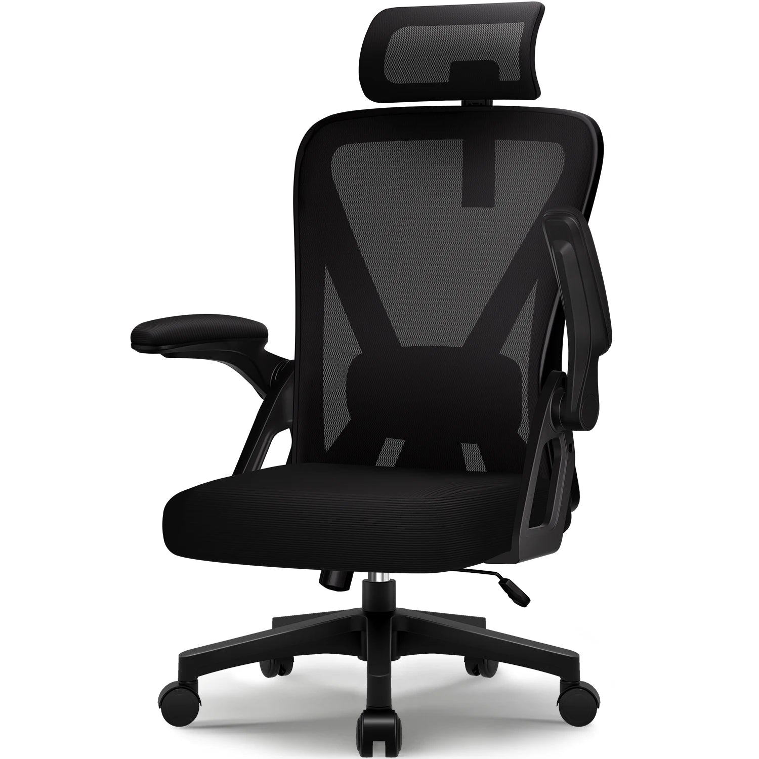 Chaise de bureau vert pour travail et jeux vidéo - Noir Chaise de bureau