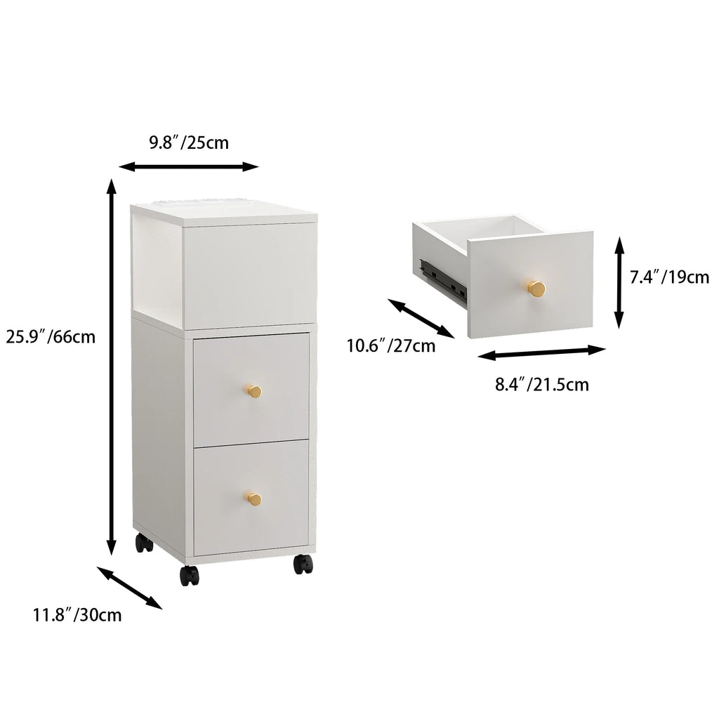 Table de chevet connecté avec station de charge et bande lumineuse Bluetooth -