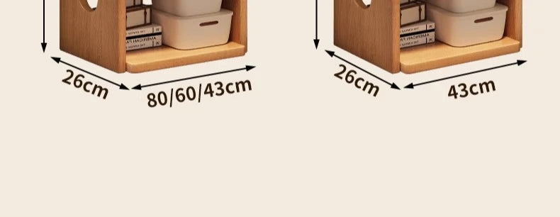 Étagère livre moderne industrielle de taille moyenne -