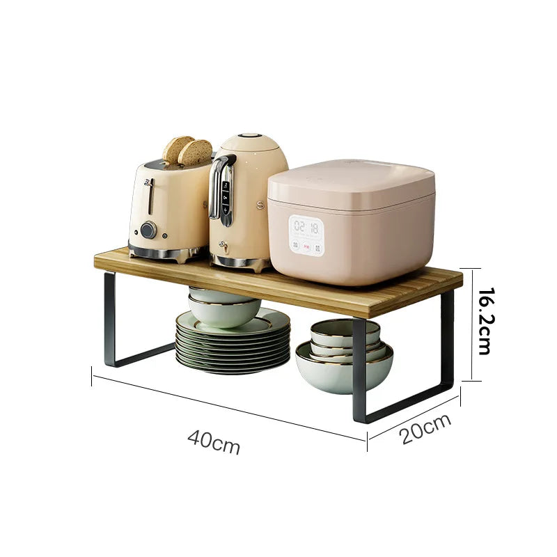 Étagère café petite taille simple - D 40X20X16.2CM