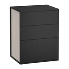 Table de nuit vasagle à montage ultra rapide - Noir d'encre Table de nuit