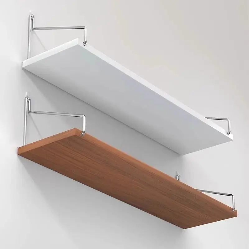 étagère murale bois et métal -