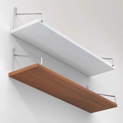 étagère murale bois et métal -