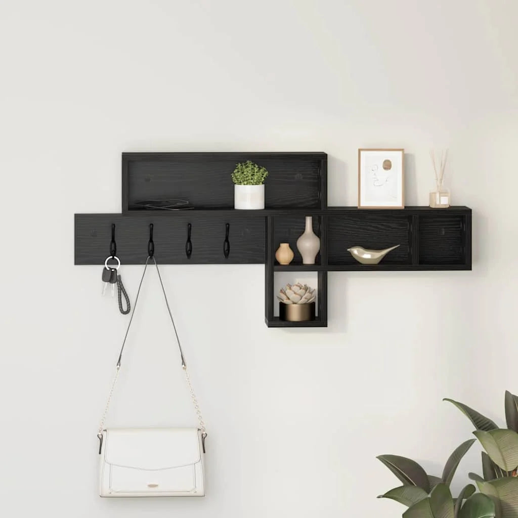 étagère murale bois naturel 100 x 12 x 43.5 cm -