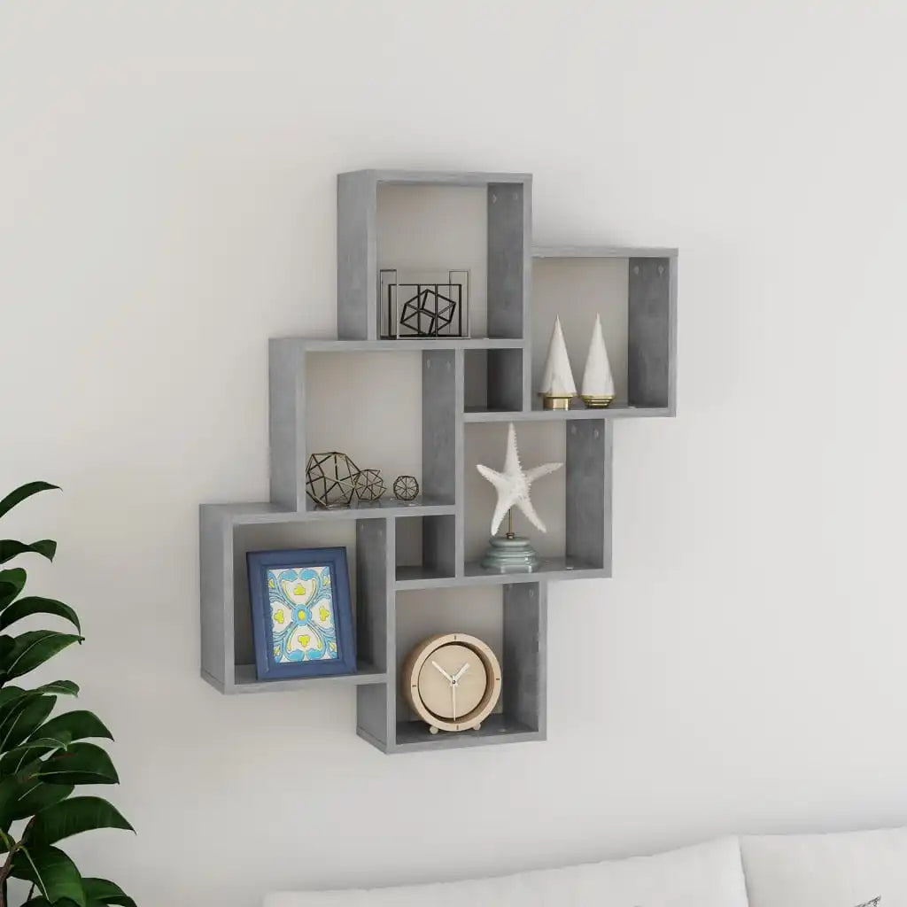 étagère murale design moderne 78x15x93 cm -