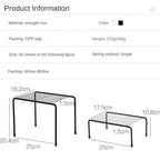 Étagère café simple en fer -