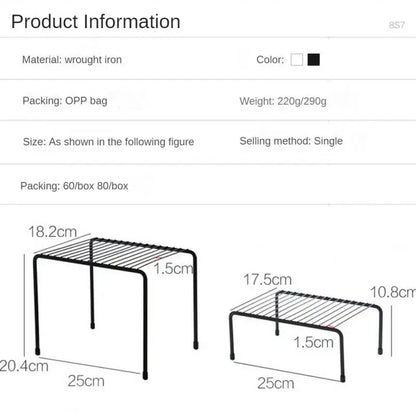 Étagère café simple en fer -