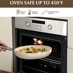 Poêle céramique pour usage multiple -