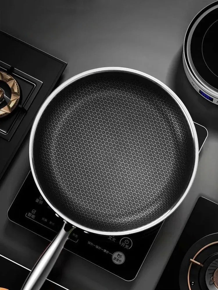 Poêle inox wok magnifique -