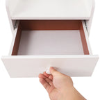 Mini Table de nuit avec poignée et 3 tiroirs -