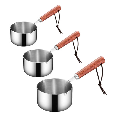Casserole inox de versement -