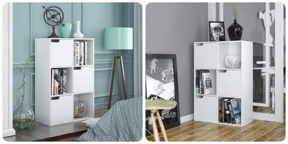 Étagère cube à fermeture 60x29x90 cm -