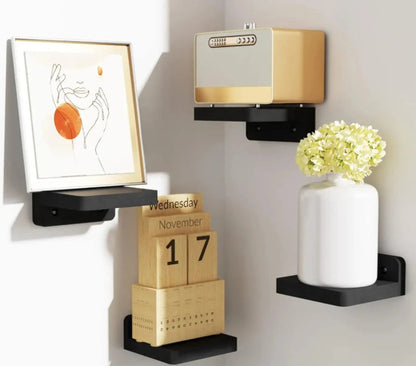 étagère murale flottante bois 4 pièces -