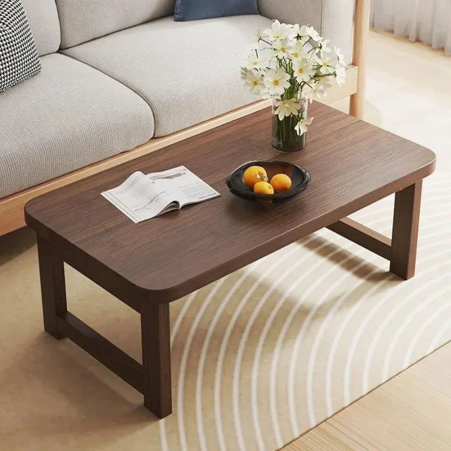 Table basse pliante en bois japonais -