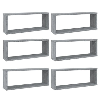étagère murale WC, salon, chambre de 60x15x23 cm - Gris A