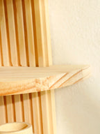 étagère bois ancien 1 pièce bohoo -