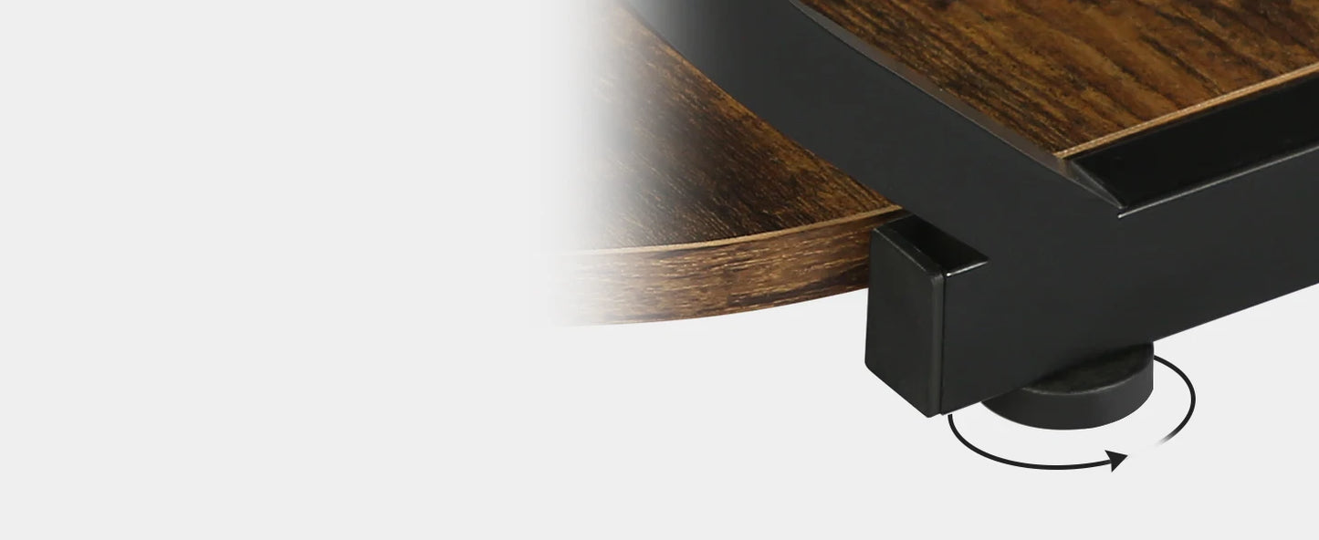 Table basse bois massif carré -