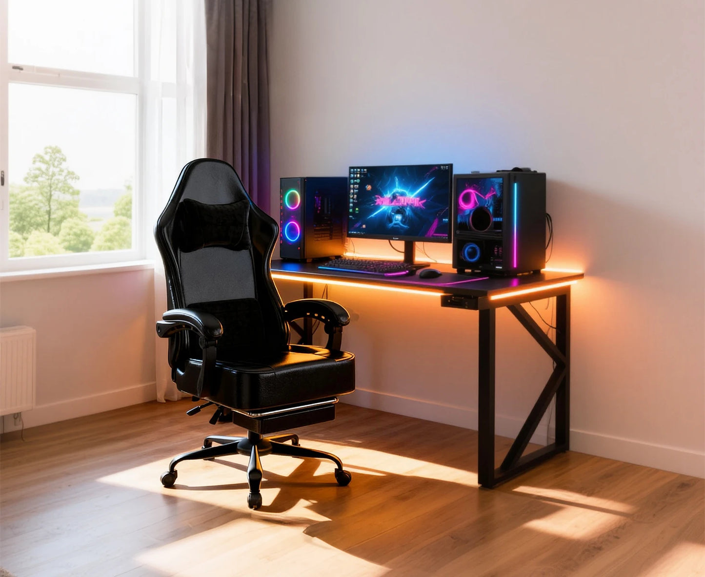 Chaise de bureau chic pour patron -