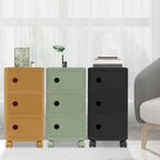 Table de chevet 3 niveaux en ABS -