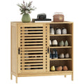 Meuble à chaussure couleur naturelle pour 16 pairs de chaussures 80X35X80 cm - Meuble à chaussure 80X35X80 cm