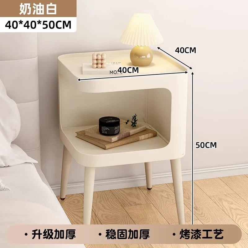 Table de nuit minimaliste blanc 1 pièce - A - 40 50cm