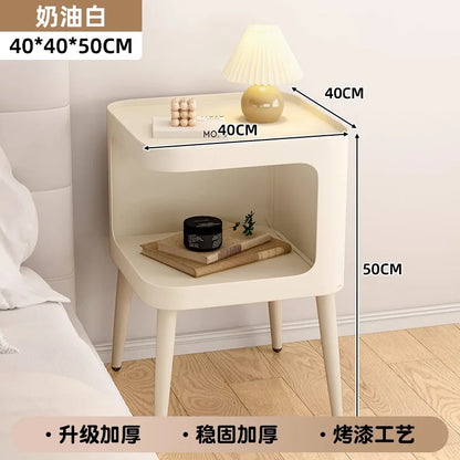 Table de nuit minimaliste blanc 1 pièce - A - 40 50cm