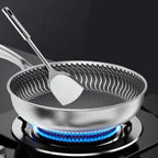 Poêle inox wok magnifique -