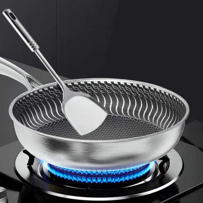 Poêle inox wok magnifique -