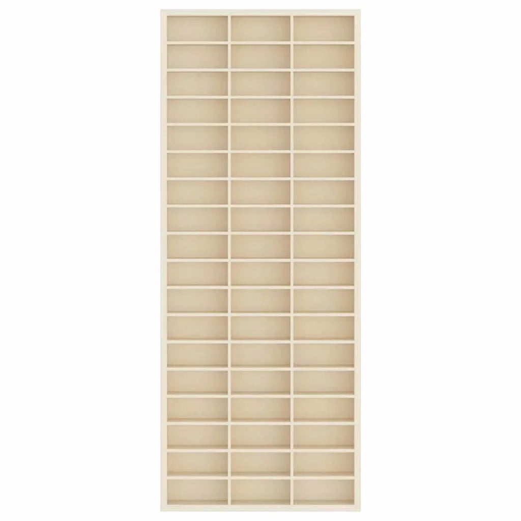 étagère murale vitrine marron -