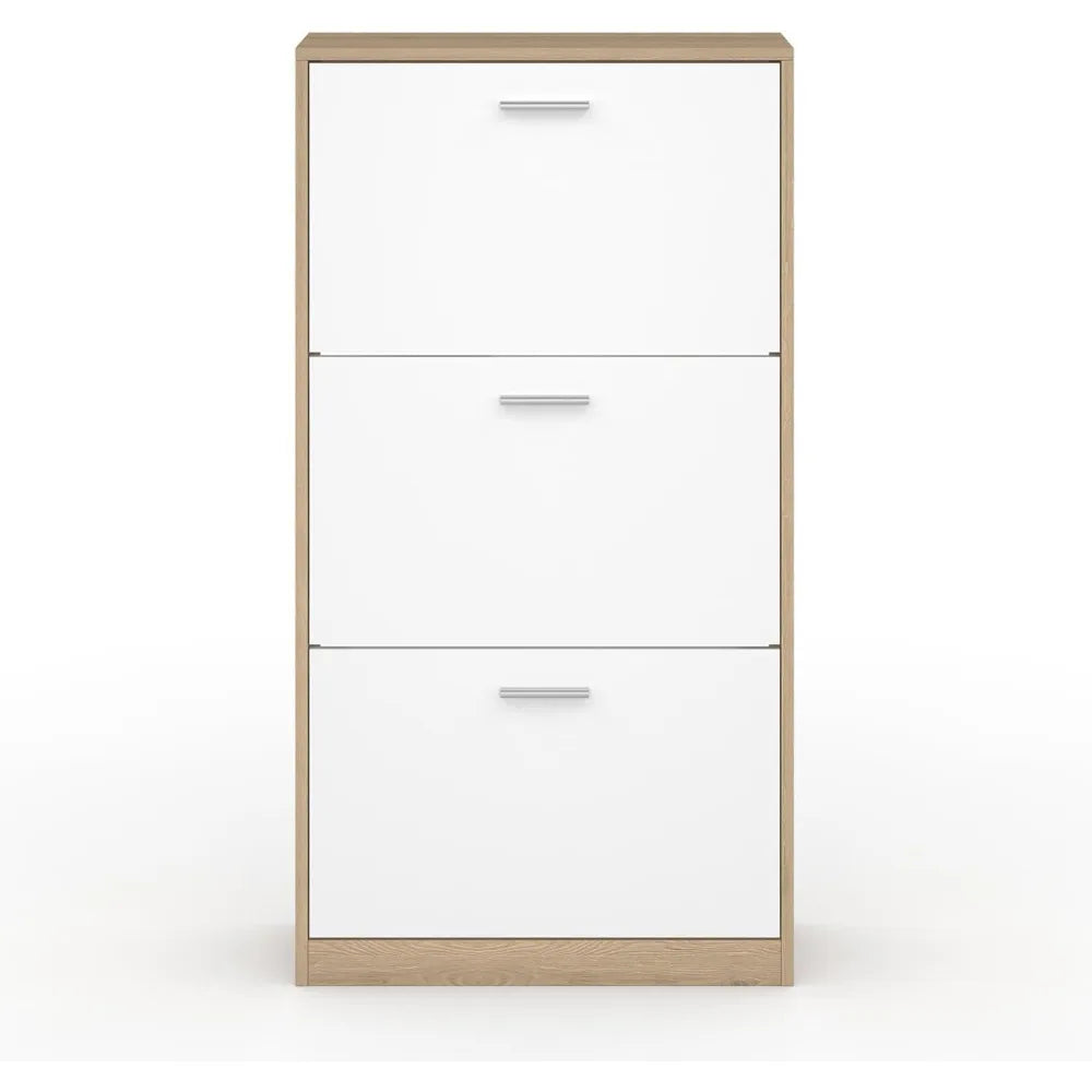 Meuble à chaussure tiroir blanc tendance et moderne -