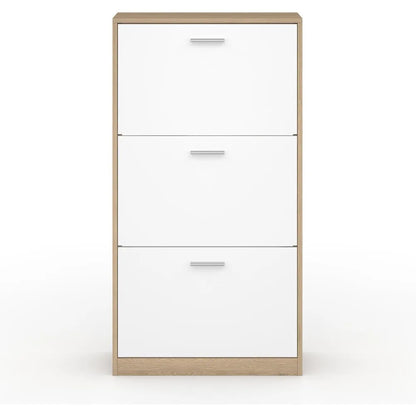 Meuble à chaussure tiroir blanc tendance et moderne -