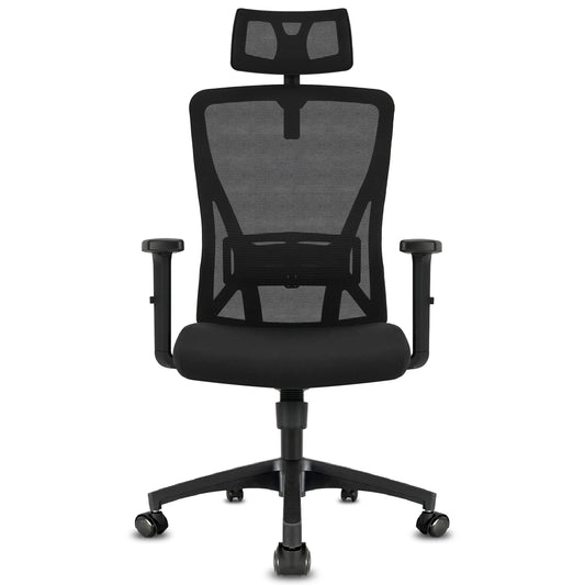 Chaise de bureau accoudoirs simples - Noir Chaise de bureau