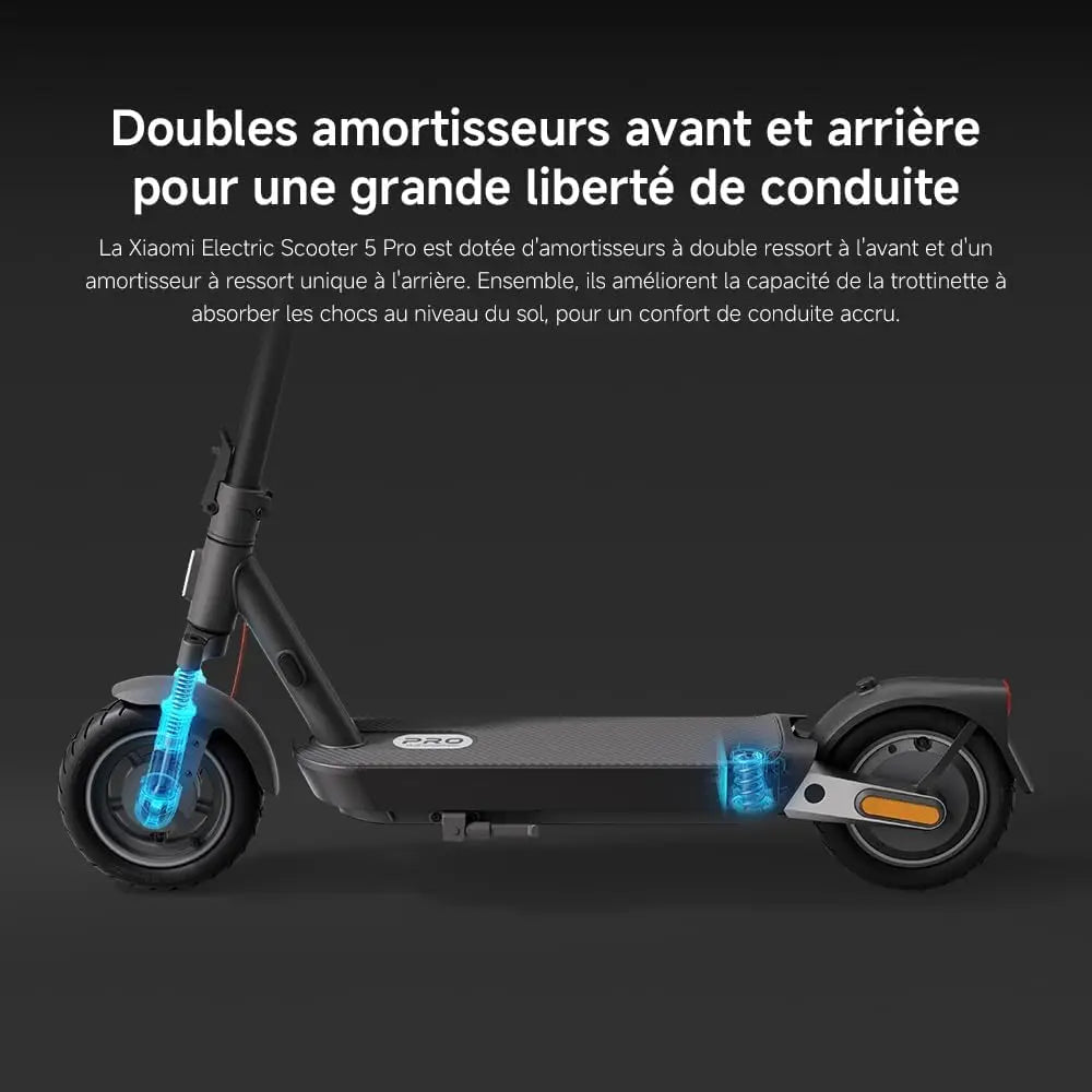 Trottinette électrique Xiaomi Scooter 5 Pro à moteur 1000 W
