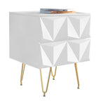 Table de chevet dimension 40x53x40cm décorative moderne -