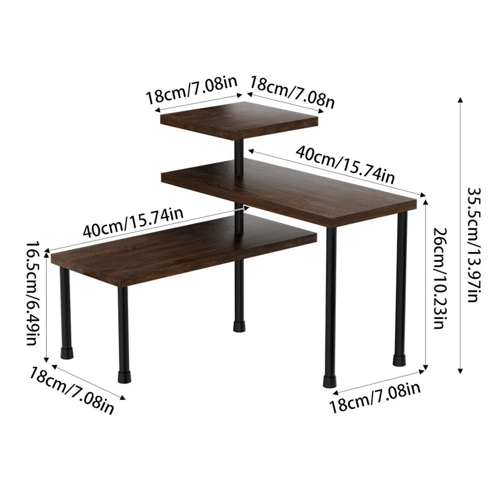Étagère d'angle salle de bain ou cuisine -