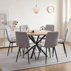 Chaise salle à manger gris tendance lot de 2/4/6 -