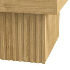 Table basse élégante carrée en bois pour chambre ou salon 79x79x46 cm -