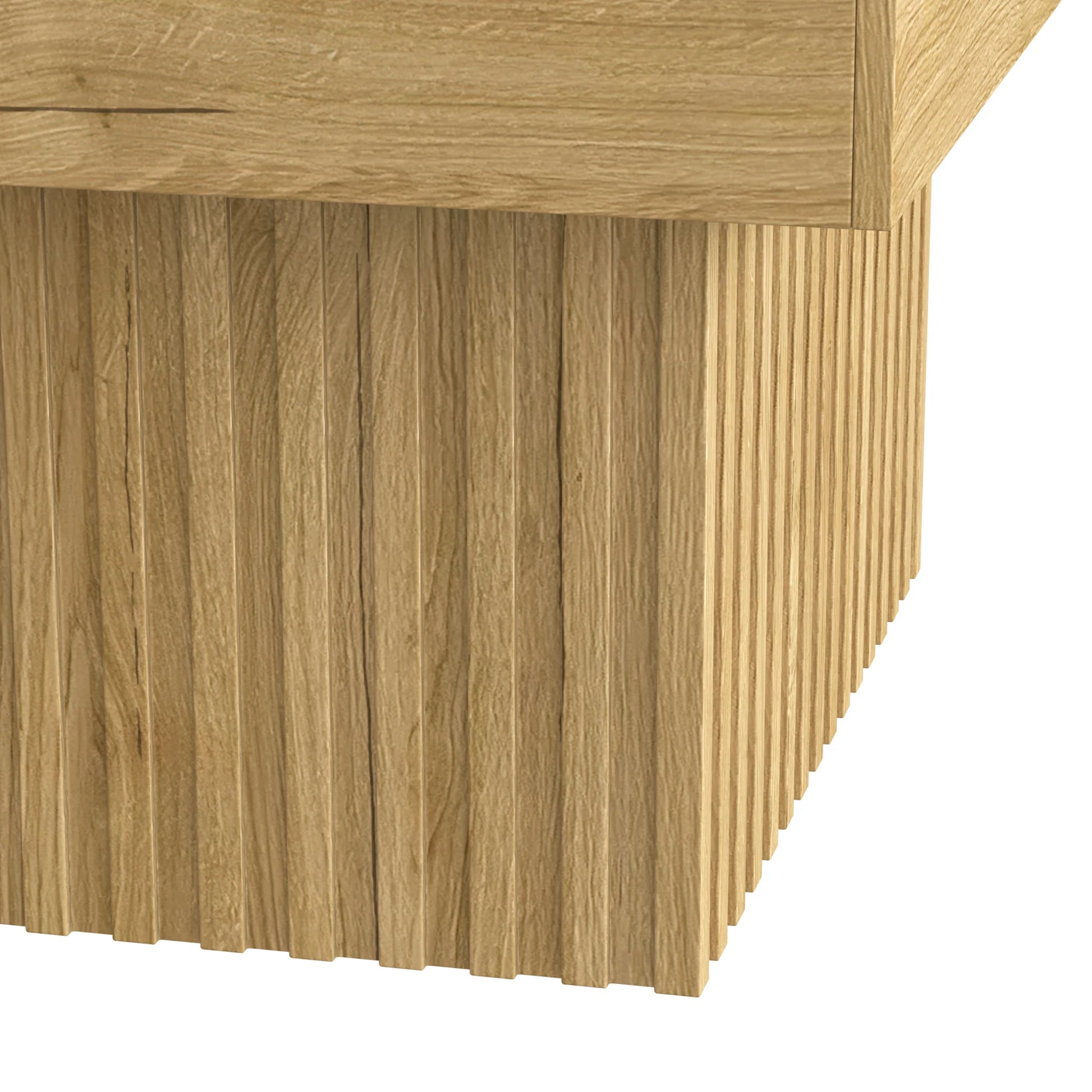 Table basse élégante carrée en bois pour chambre ou salon 79x79x46 cm -