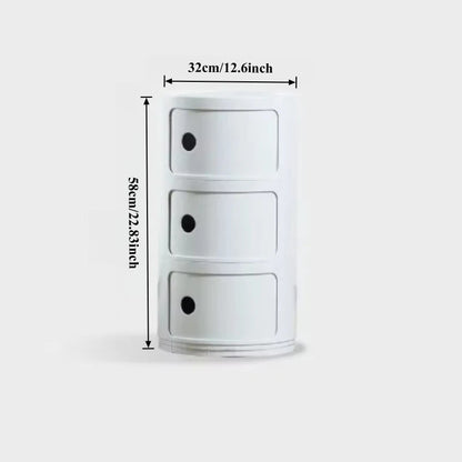 Table de nuit nordique creative - Blanc