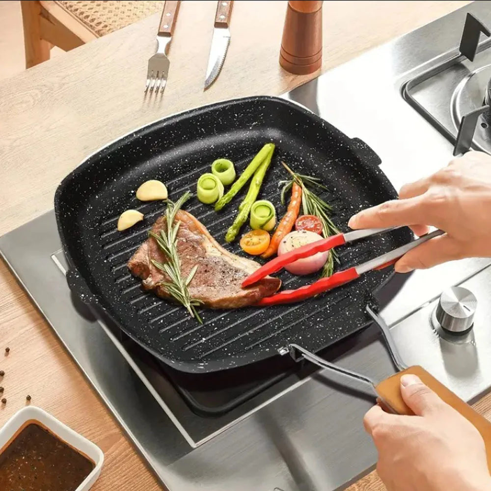 Poêle en fonte émaillée pour induction -