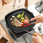 Poêle en fonte émaillée pour induction -